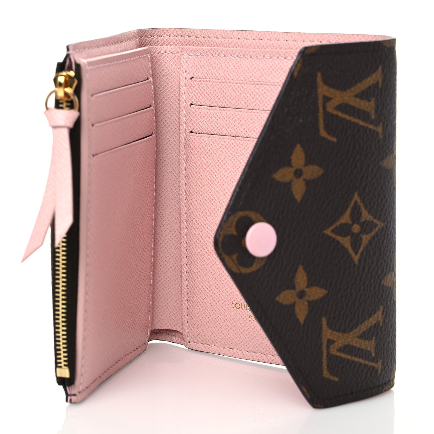 Monogram Victorine Wallet Rose Ballerine