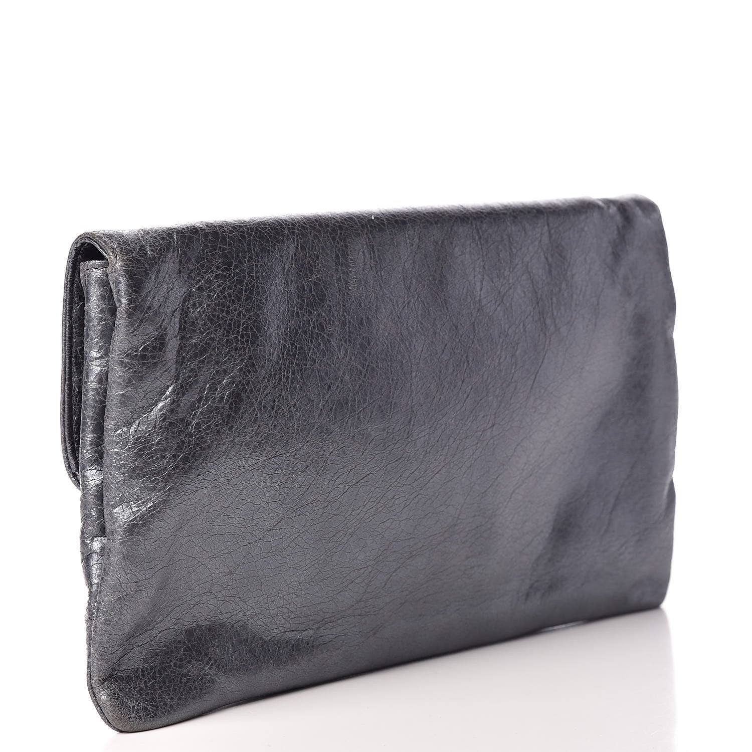 Balenciaga Agneau Envelope Clutch Gris Hematite 3 of 11