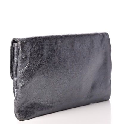 Balenciaga Agneau Envelope Clutch Gris Hematite 3 of 11