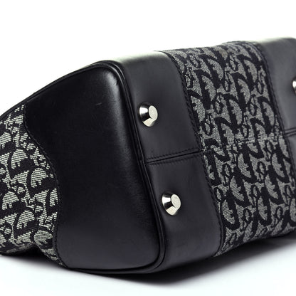 Christian Dior Monogram Boston Black 8 of 12
