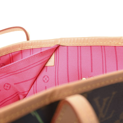 Louis Vuitton Monogram Roses Neverfull MM 6 of 11