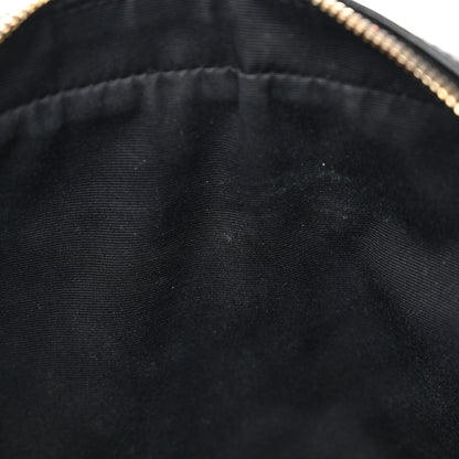 Saint Laurent Calfskin Matelasse Monogram Lou Camera Bag Black 13 of 25