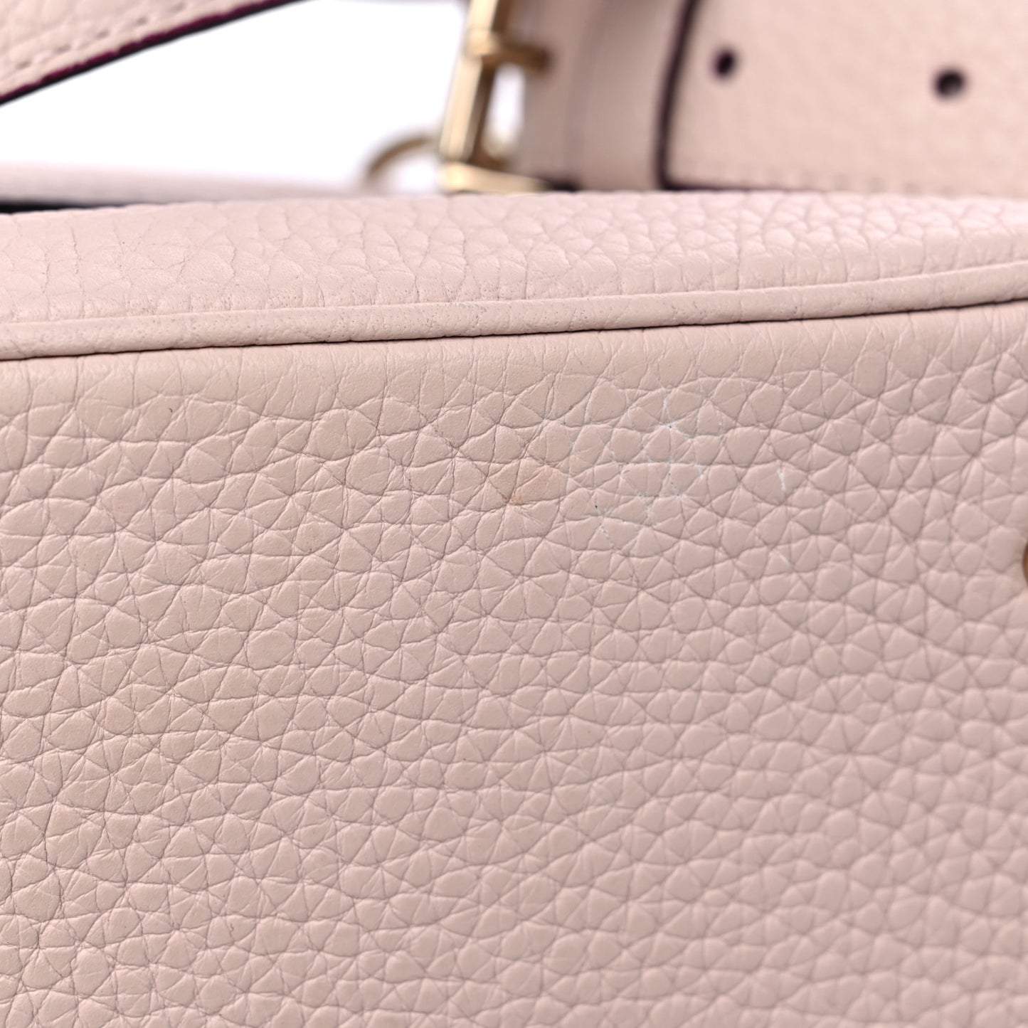 Bullcalf Mini Be Dior Flap Rose Poudre