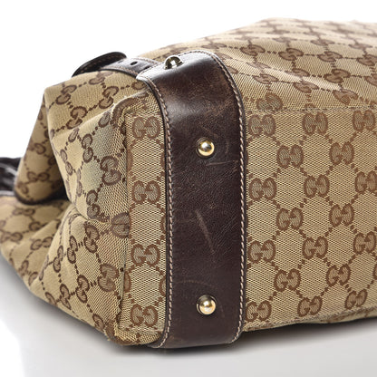 Gucci Monogram Medium Pelham Braided Tote Bag Dark Brown 8 of 13