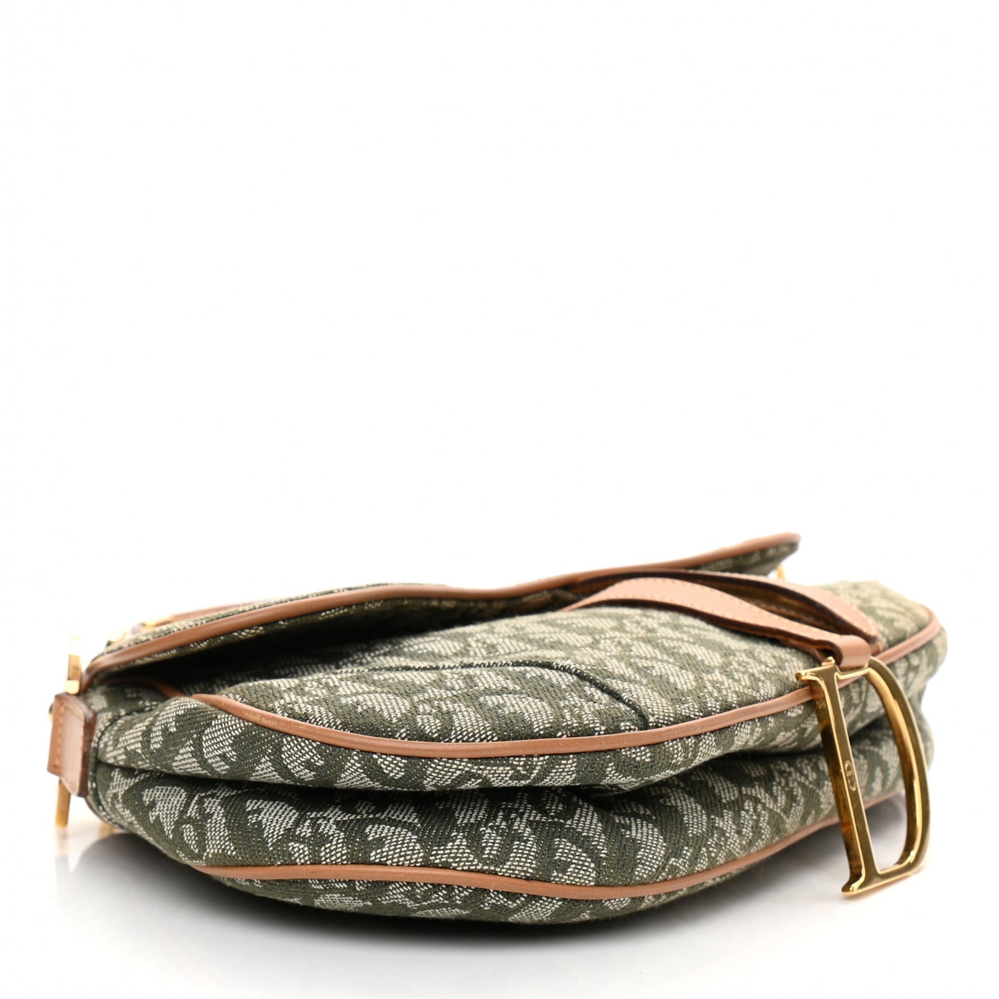Monogram Saddle Bag Green
