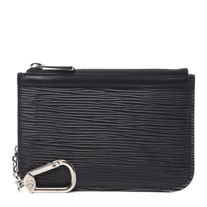 Louis Vuitton Epi Key Pouch Black 1 of 10