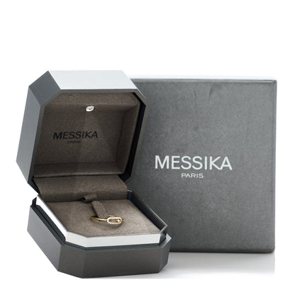 Messika 18K Yellow Gold Diamond Move Uno Ring 54 6.75 6 of 6