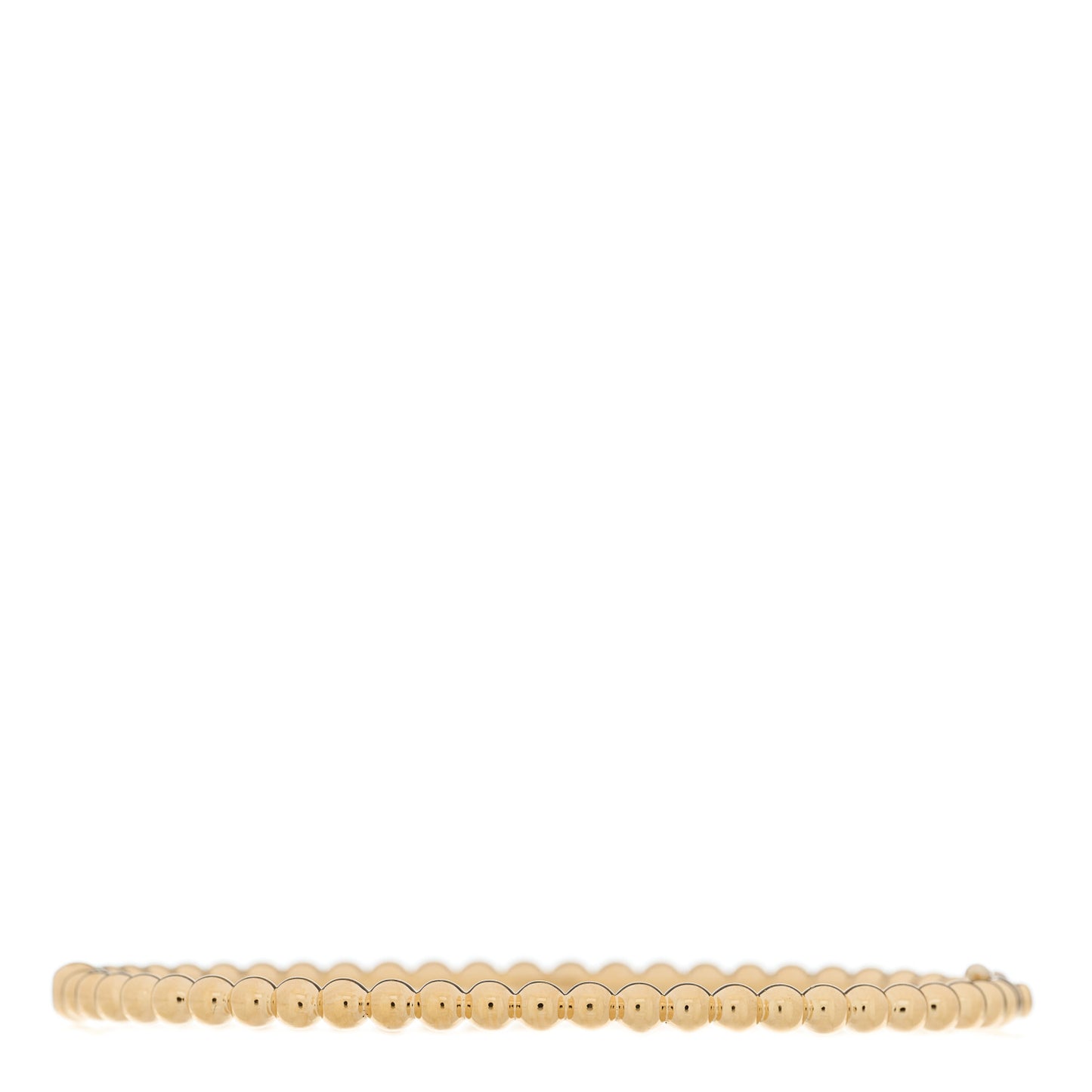 18K Yellow Gold Perlee Pearls of Gold Bracelet S