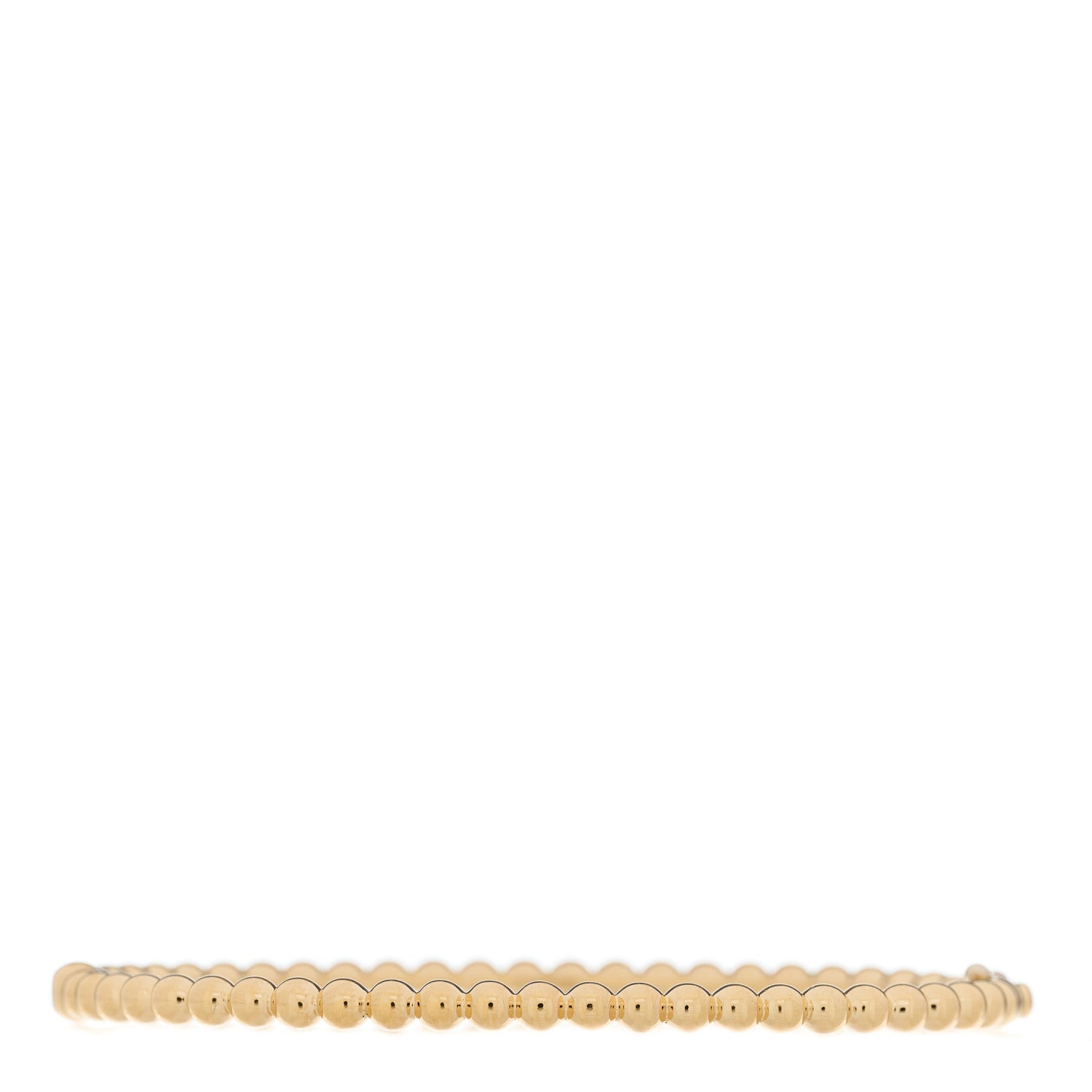 Van Cleef & Arpels 18K Yellow Gold Perlee Pearls of Gold Bracelet S 2 of 5