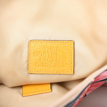 Gucci X THE NORTH FACE Econyl Nylon Floral Medium Backpack 6 of 13