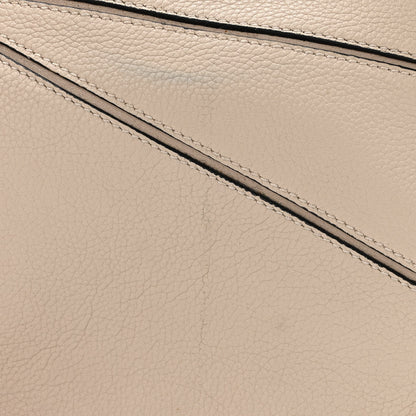 Loewe Grained Calfskin Small Puzzle Bag Sand 11 of 16