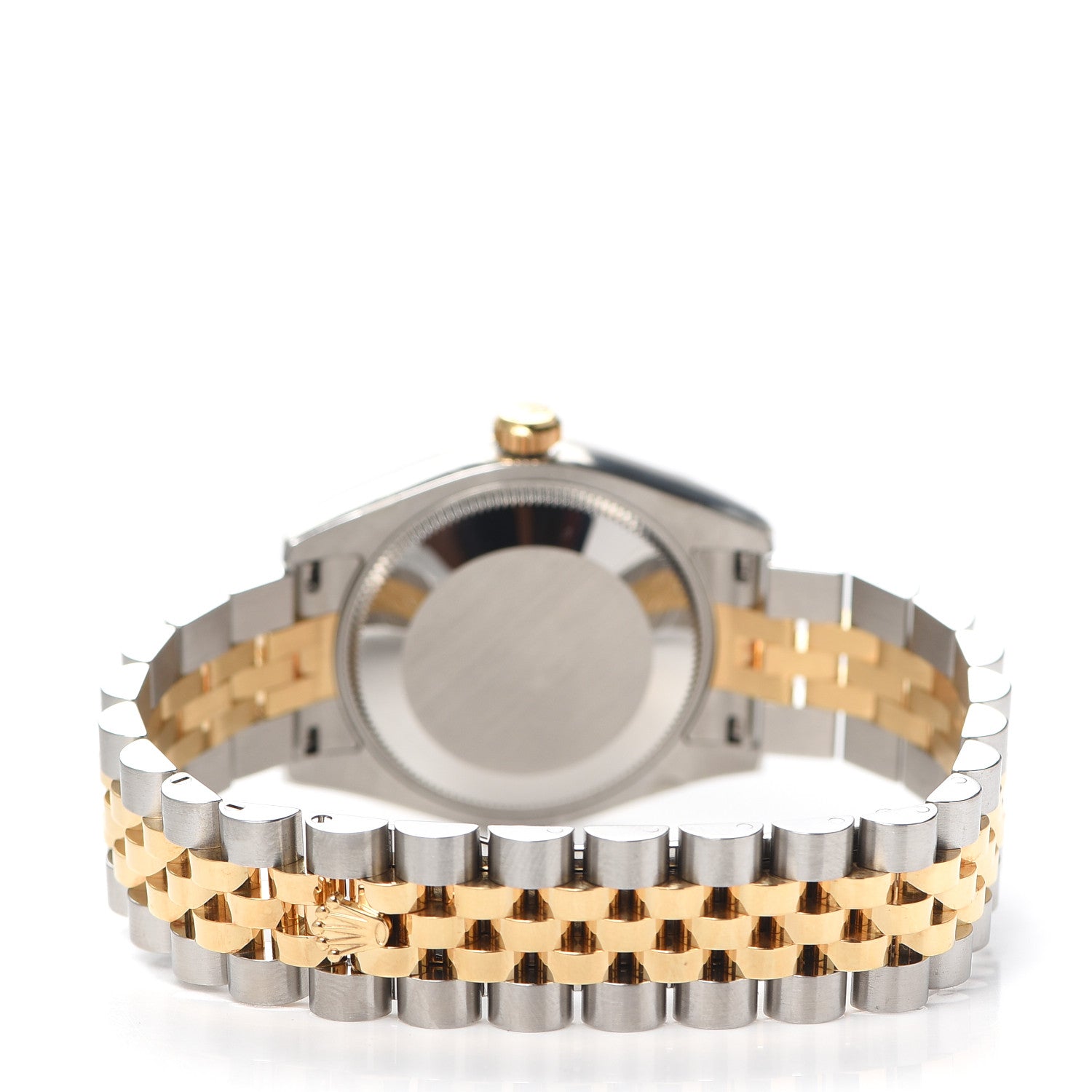 Rolex Stainless Steel 18K Yellow Gold Diamond 31mm Oyster Perpetual Datejust Watch Champagne 178273 3 of 5