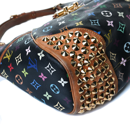 Louis Vuitton Monogram Multicolor Chrissie Black 12 of 18