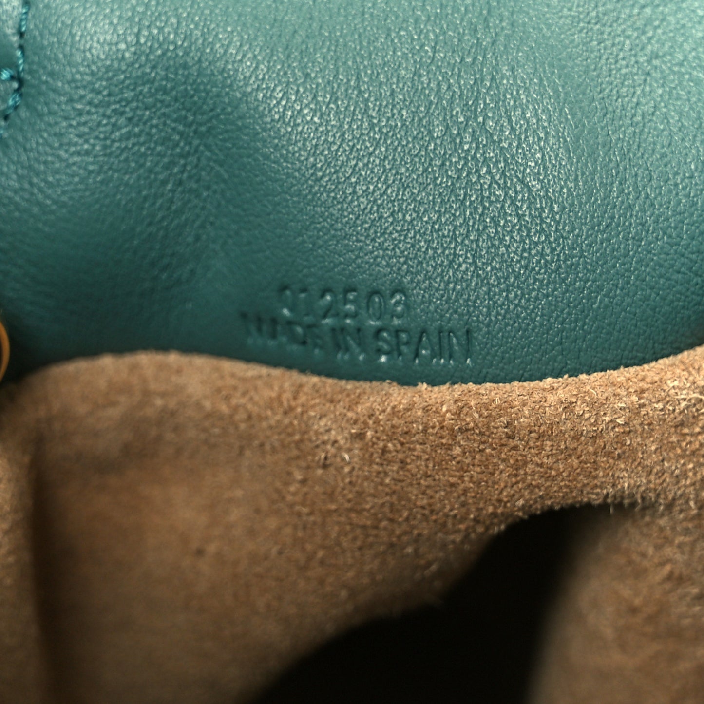 Nappa Medium Flamenco Knot Bag Vetiver