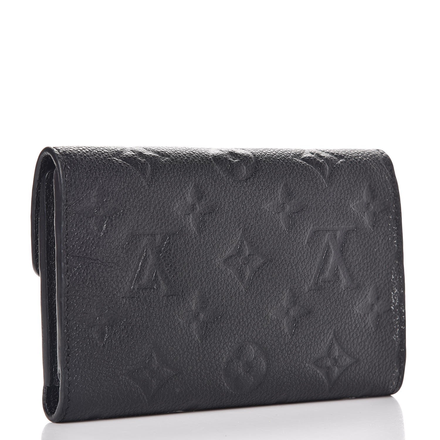 Louis Vuitton Empreinte Compact Curieuse Wallet Black 3 of 9