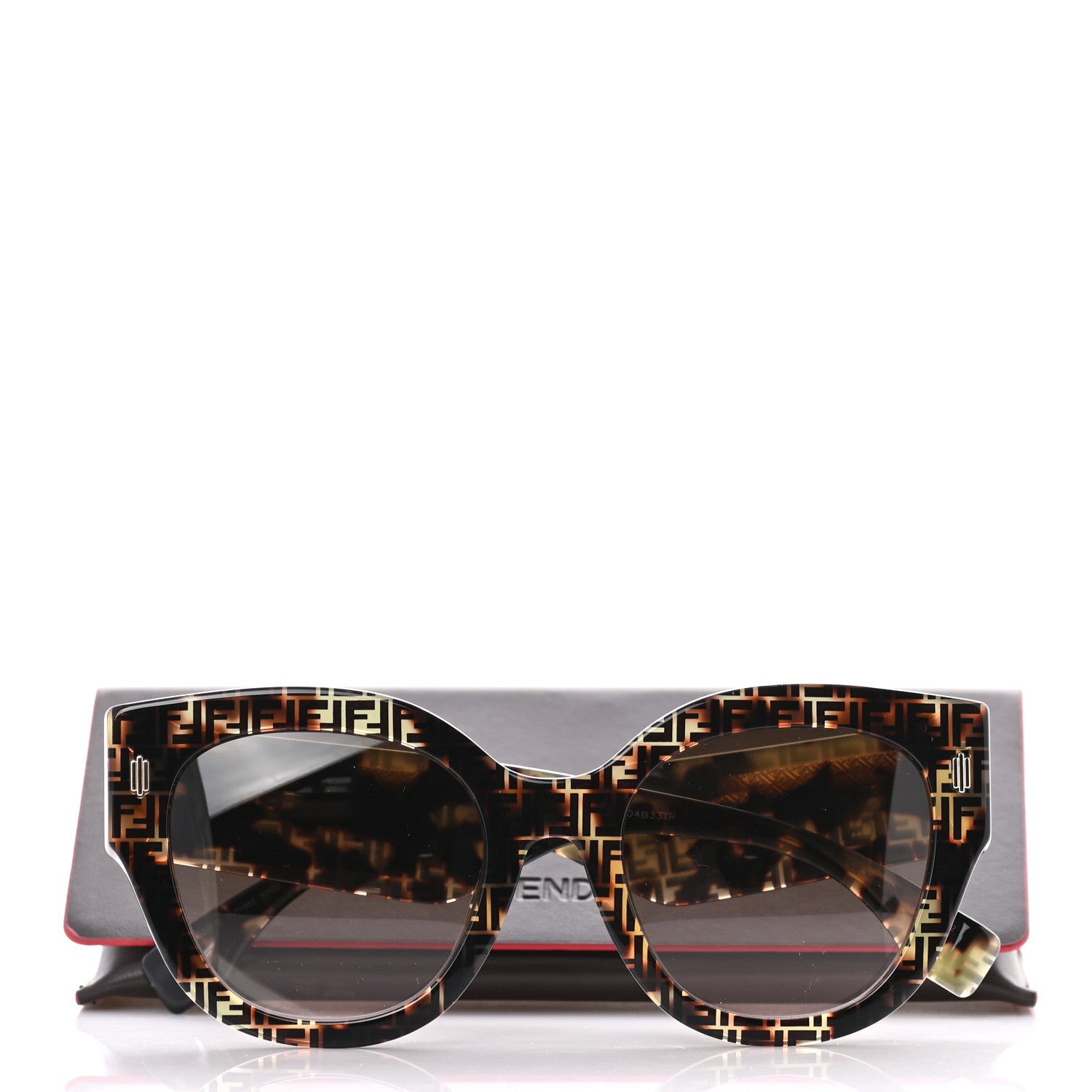 Fendi Acetate FF Sunglasses FF 0452/F/S Tortoise 8 of 8