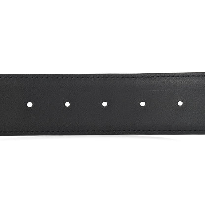 Gucci Guccissima Signature Interlocking G 40mm Belt 90 36 Black 4 of 5