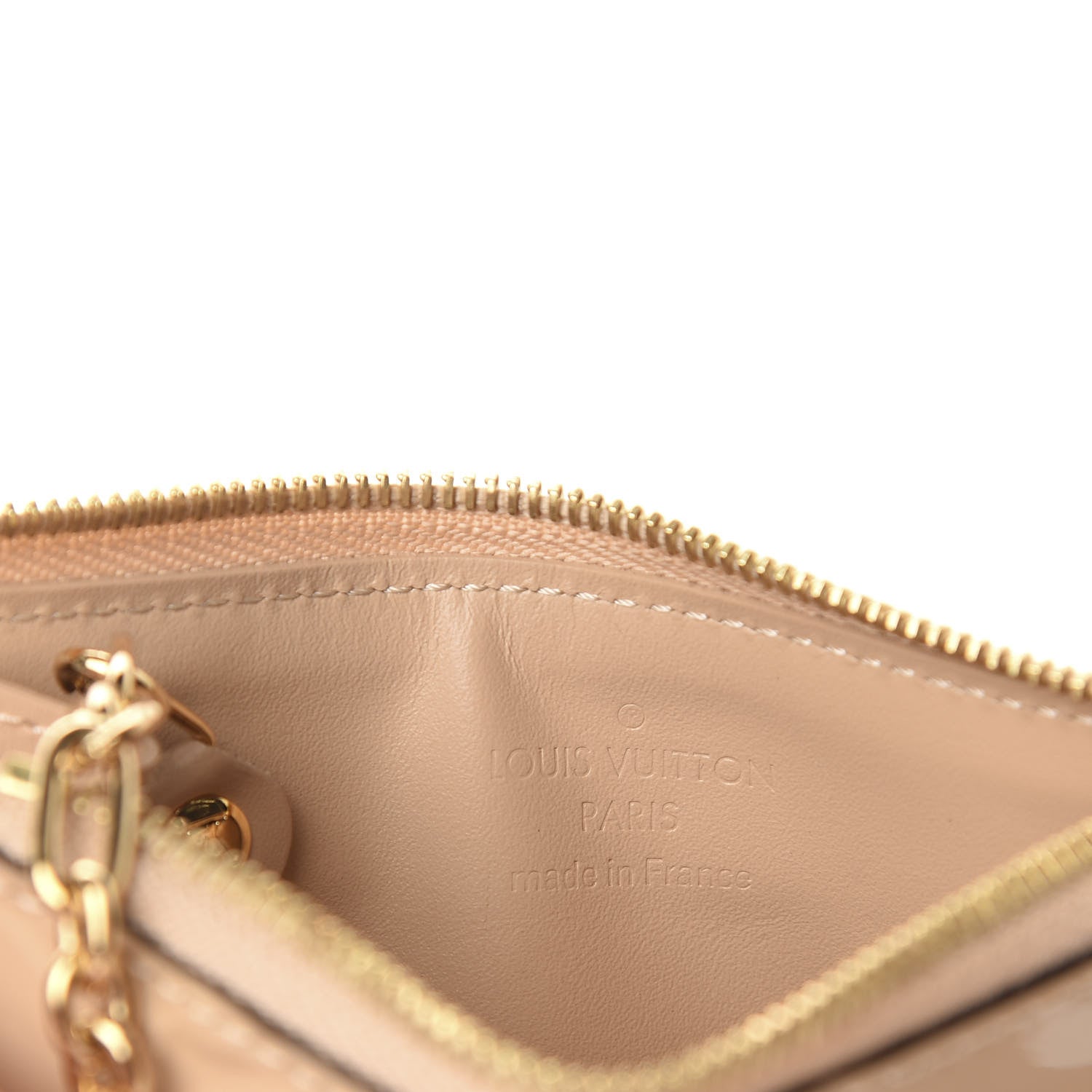 Louis Vuitton Vernis Key Pouch Dune 6 of 7