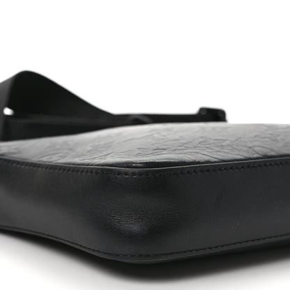 Louis Vuitton Calfskin Monogram Shadow Duo Messenger Black 7 of 10