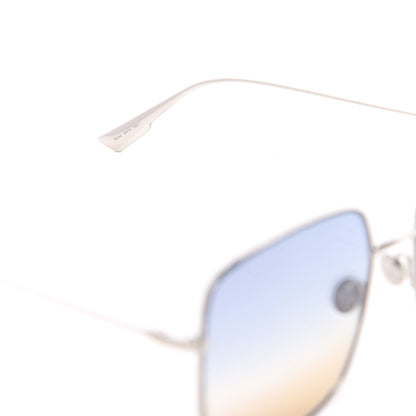 Christian Dior Metal Stellaire 1 Sunglasses Silver Blue Yellow 6 of 8