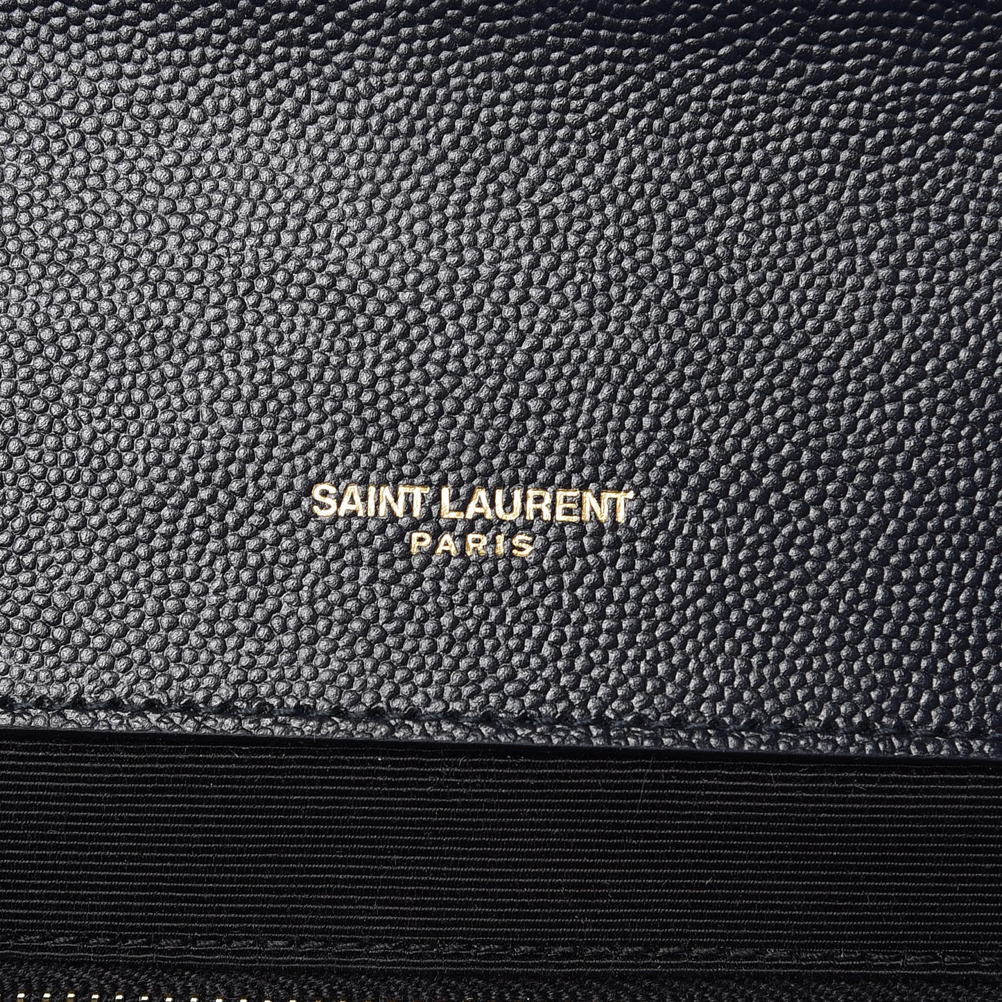 Grain De Poudre Mixed Matelasse Large Triquilt Monogram Satchel Deep Marine