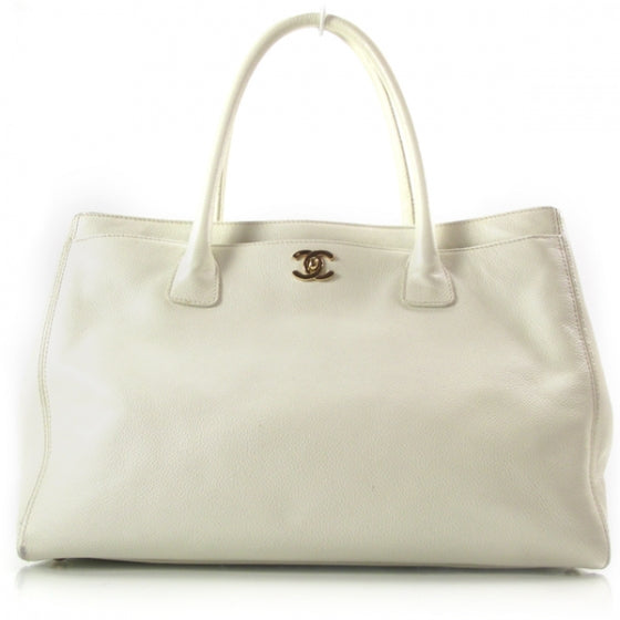Caviar Cerf Shopper Tote White