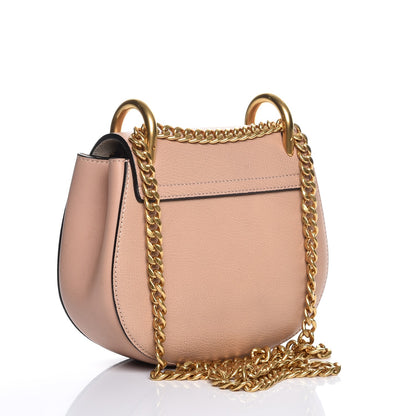Chloe Goatskin Mini Drew Shoulder Bag Biscotti Beige 4 of 8