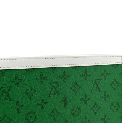 Louis Vuitton Vintage Monogram Everyday LV Pochette Voyage MM Green 13 of 14