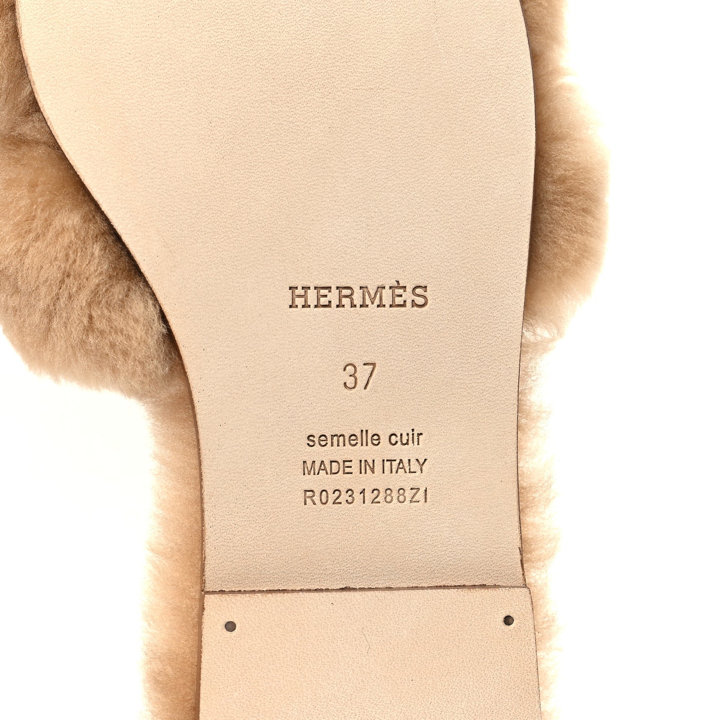 Woolskin Oran Sandals 37 Beige Argile