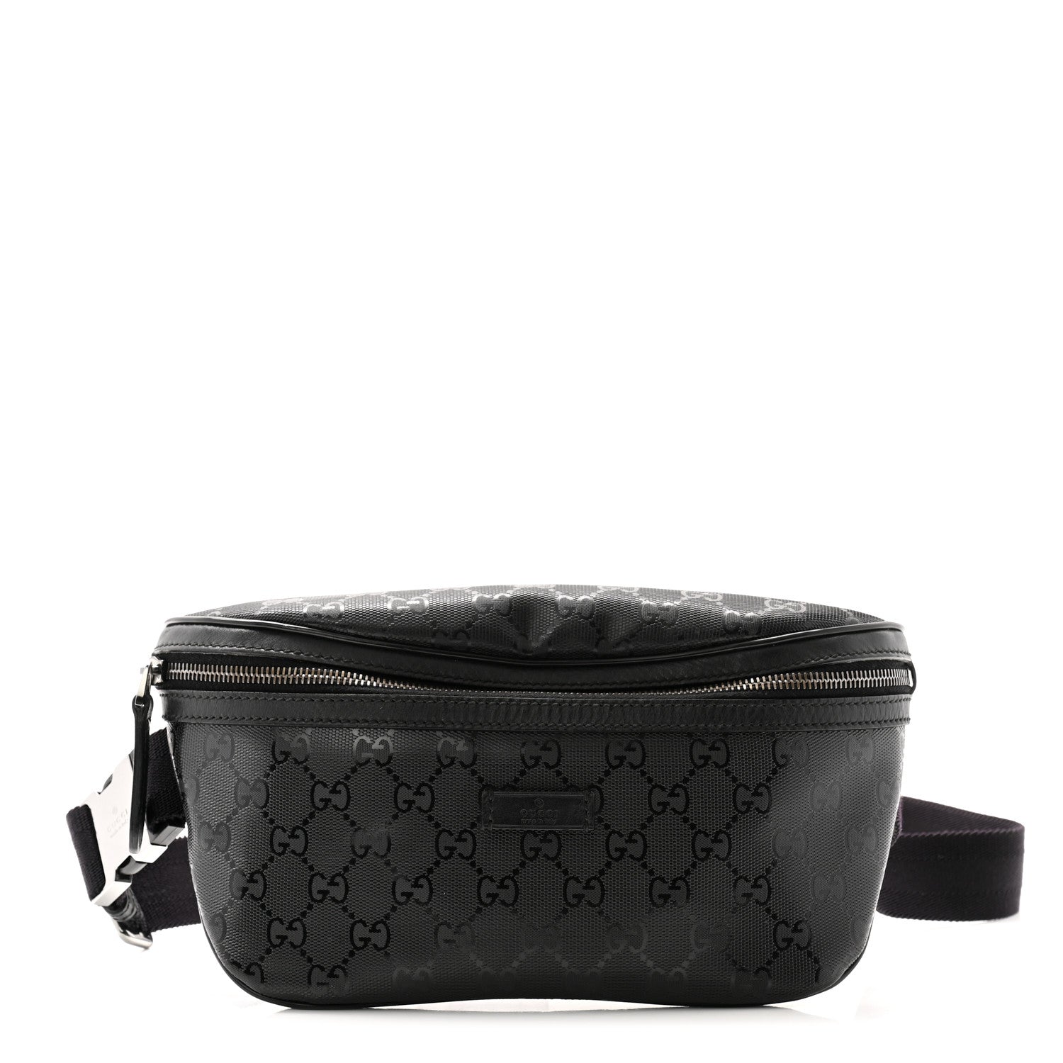 Gucci Imprime Monogram Belt Bag Black 1 of 10