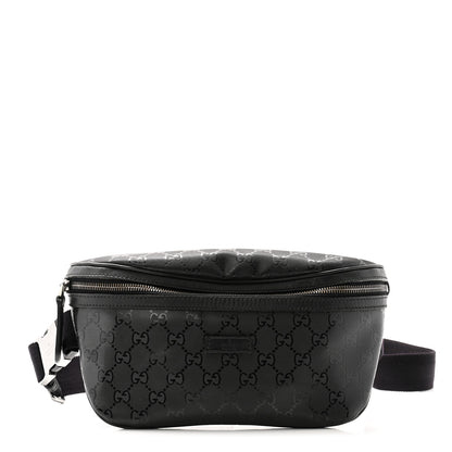 Gucci Imprime Monogram Belt Bag Black 1 of 10