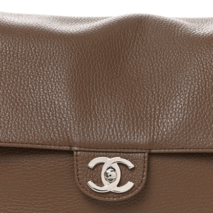 Chanel Grained Calfskin Small Souplissimo Maxi Flap Light Brown 8 of 10