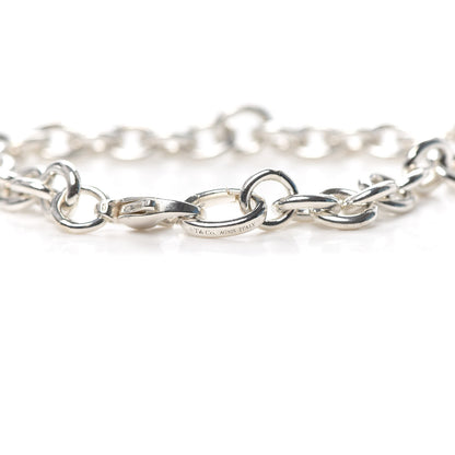Tiffany Sterling Silver Round Chain Link Bracelet 5 of 5