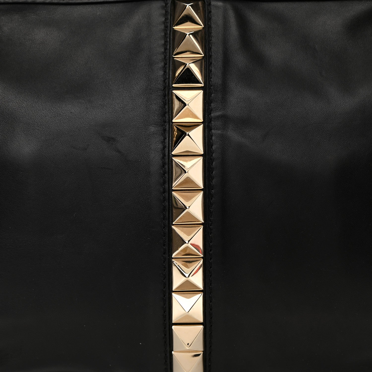 Valentino Garavani Nappa Va Va Voom Fold Over Chain Clutch Black 8 of 10
