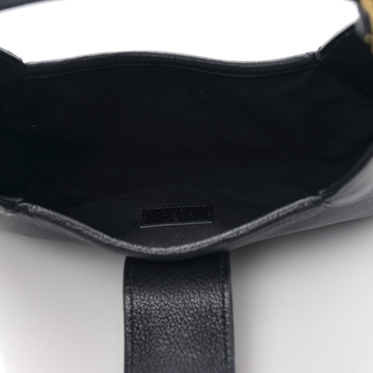 Goatskin Small GG Aphrodite Shoulder Bag Black