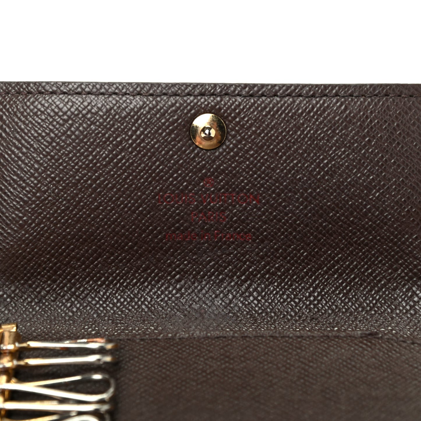 Damier Ebene Multicles 6 Key Holder