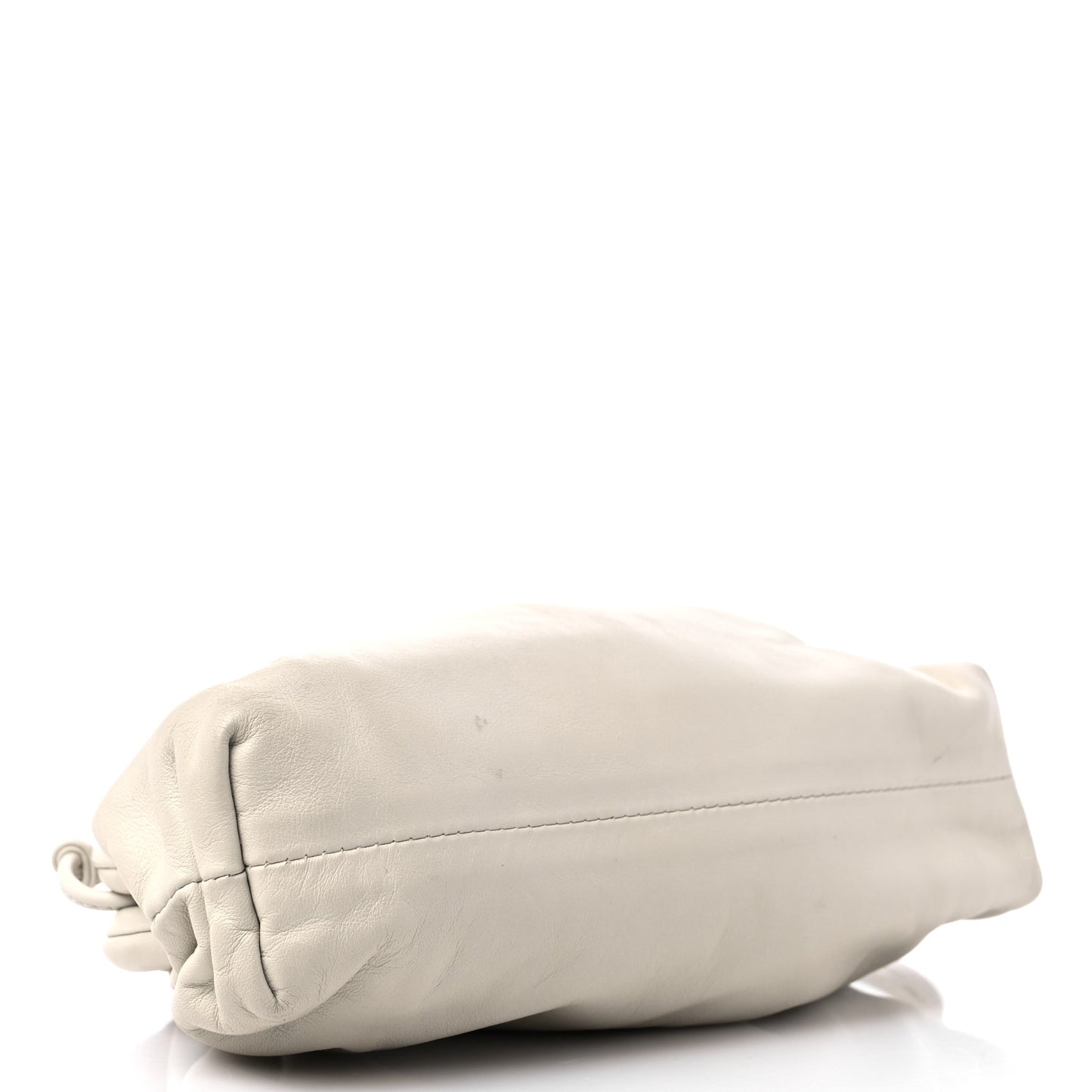 Butter Calfskin The Mini Pouch Chalk