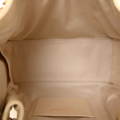 Chanel Caviar Quilted Small Chanel 25 Handbag Light Beige 5 of 10