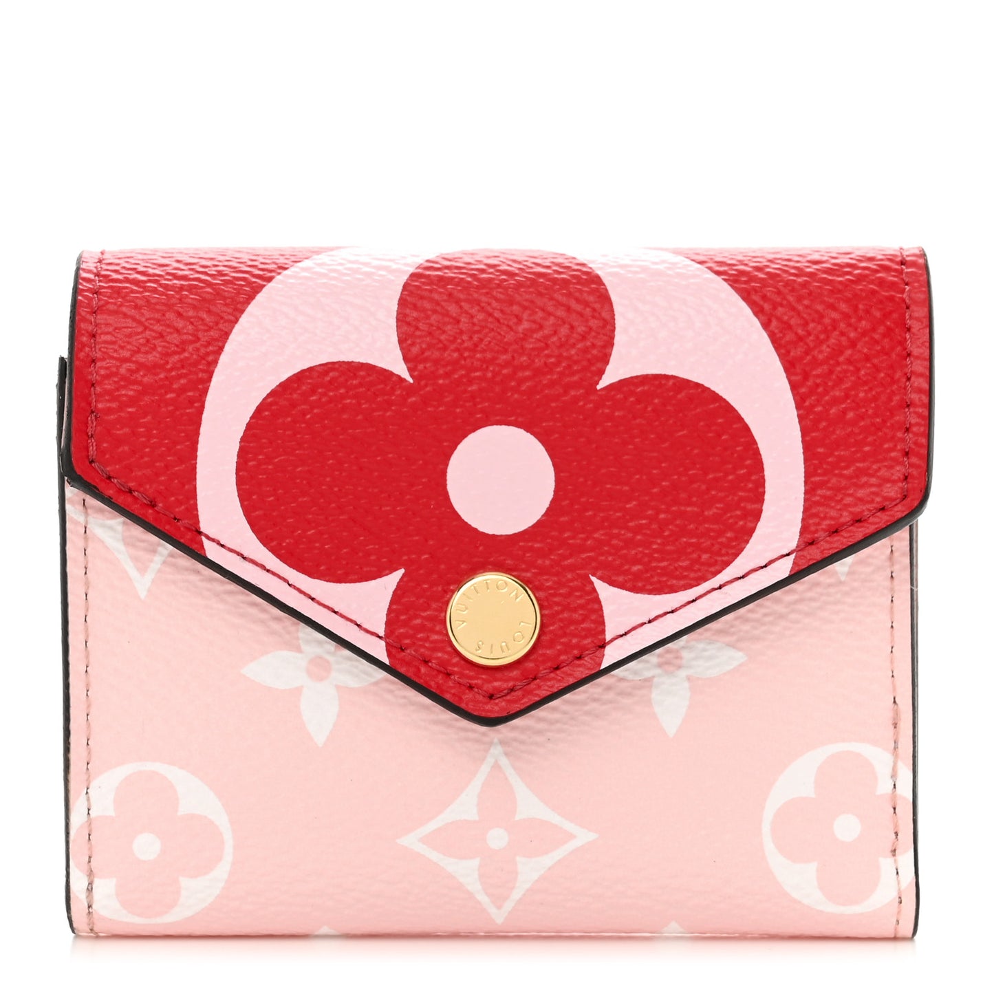 Monogram Giant Zoe Wallet Rouge Rose
