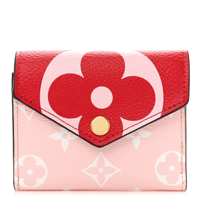 Louis Vuitton Monogram Giant Zoe Wallet Rouge Rose 1 of 7