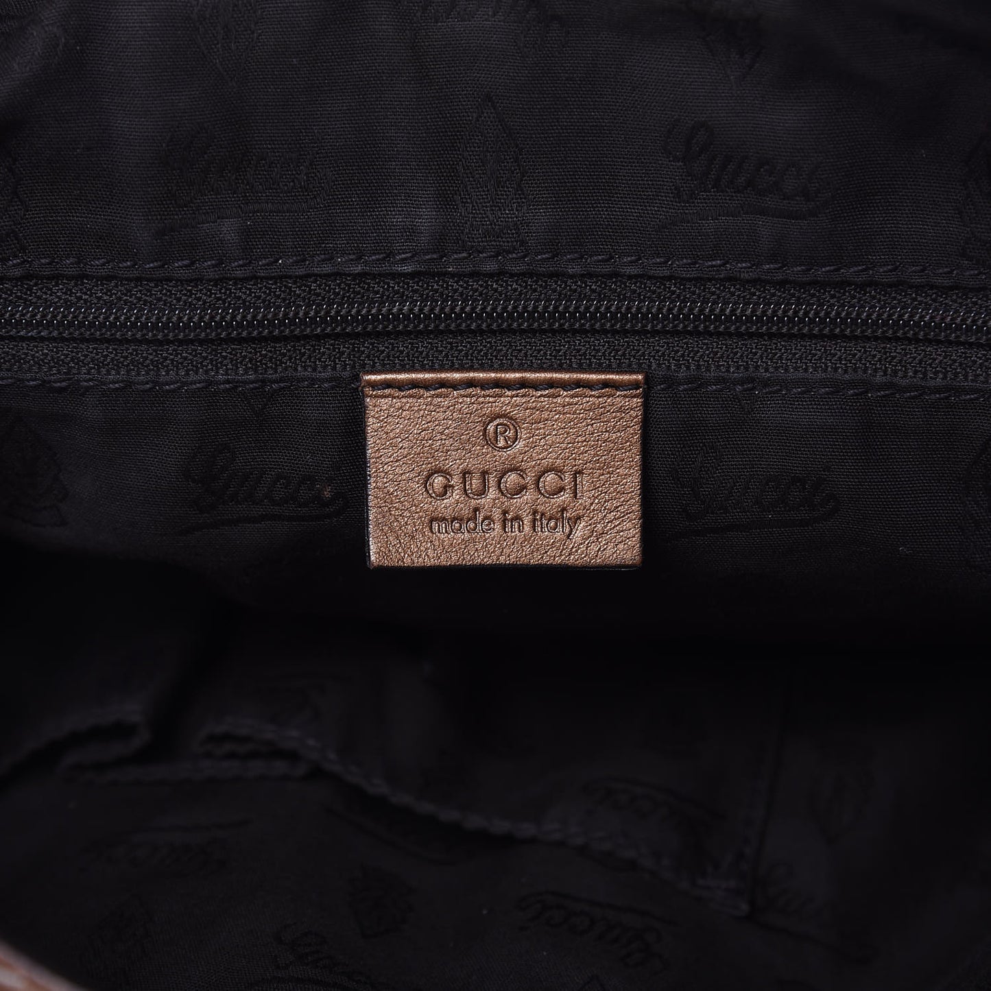 Guccissima Medium Sukey Hobo Bronze