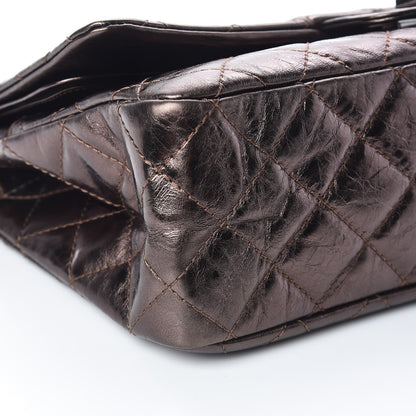 Chanel Metallic Aged Calfskin Quilted 2.55 Reissue 227 Flap Bronze 11 of 15