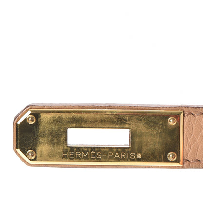 Hermes Taurillon Clemence Birkin 30 Camel Tabac 19 of 44
