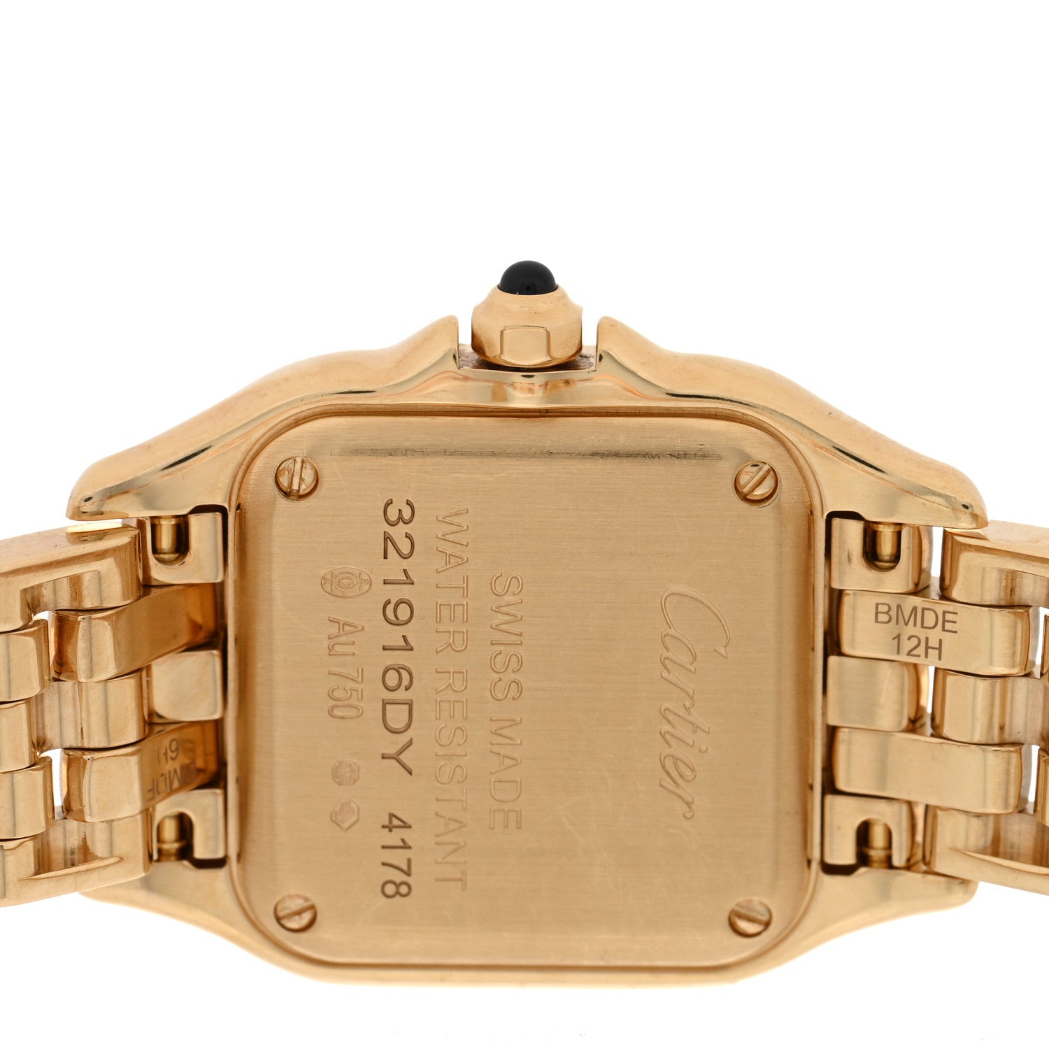 Cartier 18K Yellow Gold 22mm Panthere Quartz Watch 4 of 4