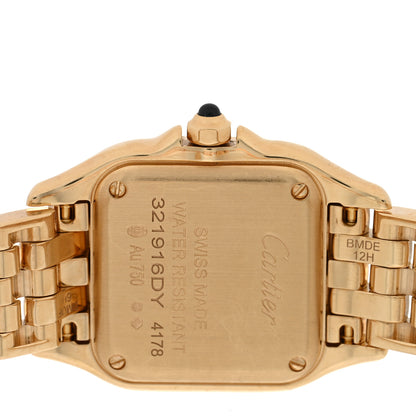 Cartier 18K Yellow Gold 22mm Panthere Quartz Watch 4 of 4