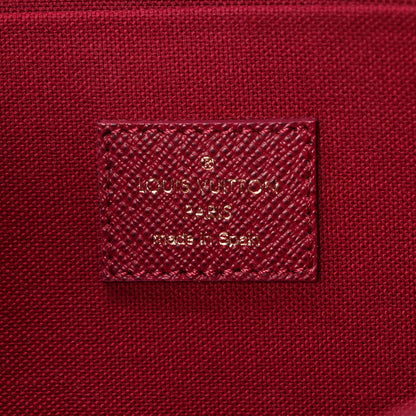 Louis Vuitton Monogram Pochette Felicie Chain Wallet Fuchsia 7 of 13