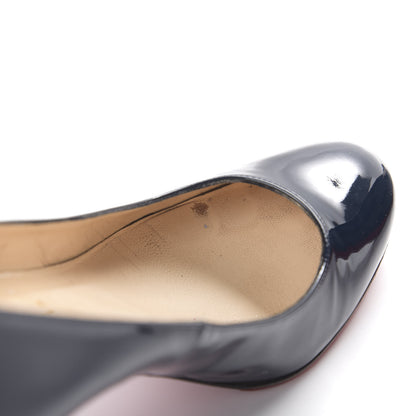Christian Louboutin Patent Simple 70 Pumps 37.5 China Blue 6 of 11