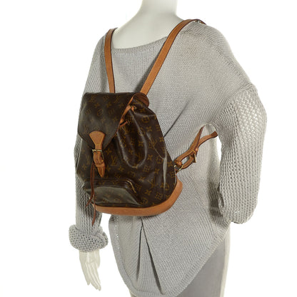 Louis Vuitton Monogram Montsouris MM Backpack 2 of 7