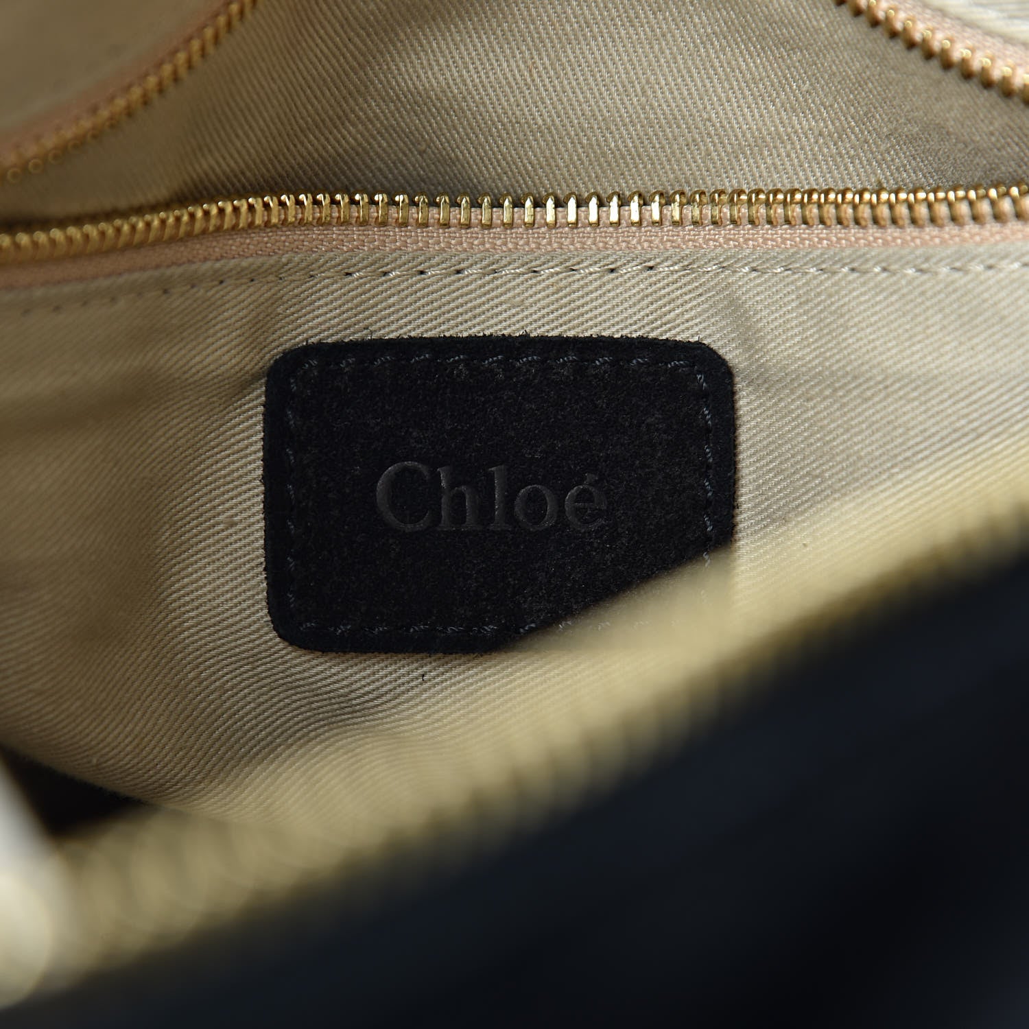 Chloe Suede Calfskin Small Paraty Black 6 of 16