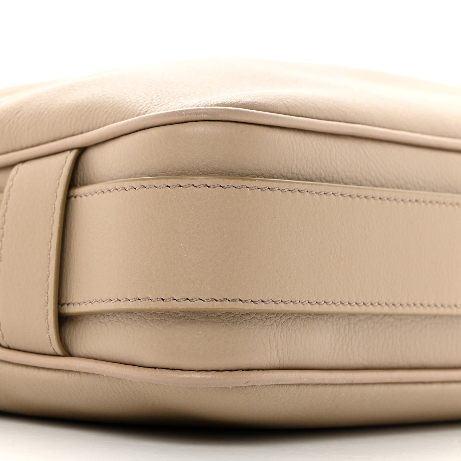Celine Supple Calfskin Medium Romy Shoulder Bag Safari 9 of 10